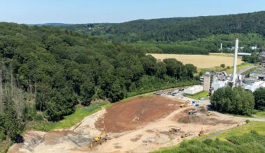 Baustart für neue Monoverbrennungsanlage für Klärschlamm in Wuppertal-Buchenhofen