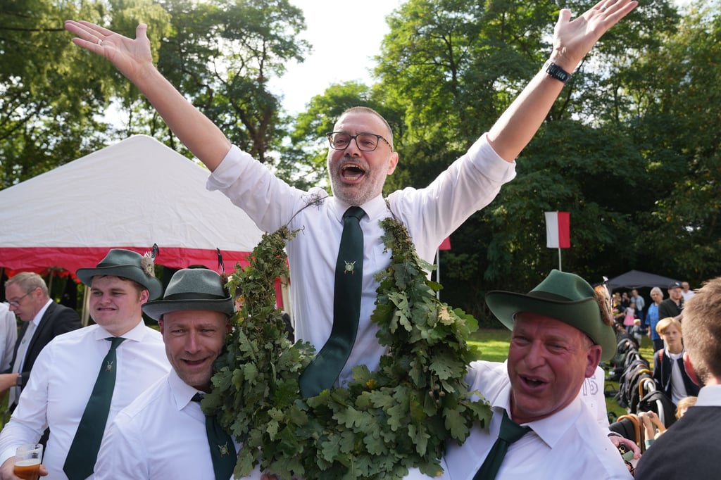 Schützenfest in Albachten 2025: Björn Timm regiert
