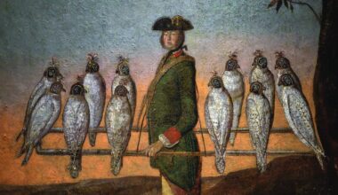 Im Maximilian‘s findet sich das Gemälde eines Markgrafen, der versessen auf die Falkenjagd war.