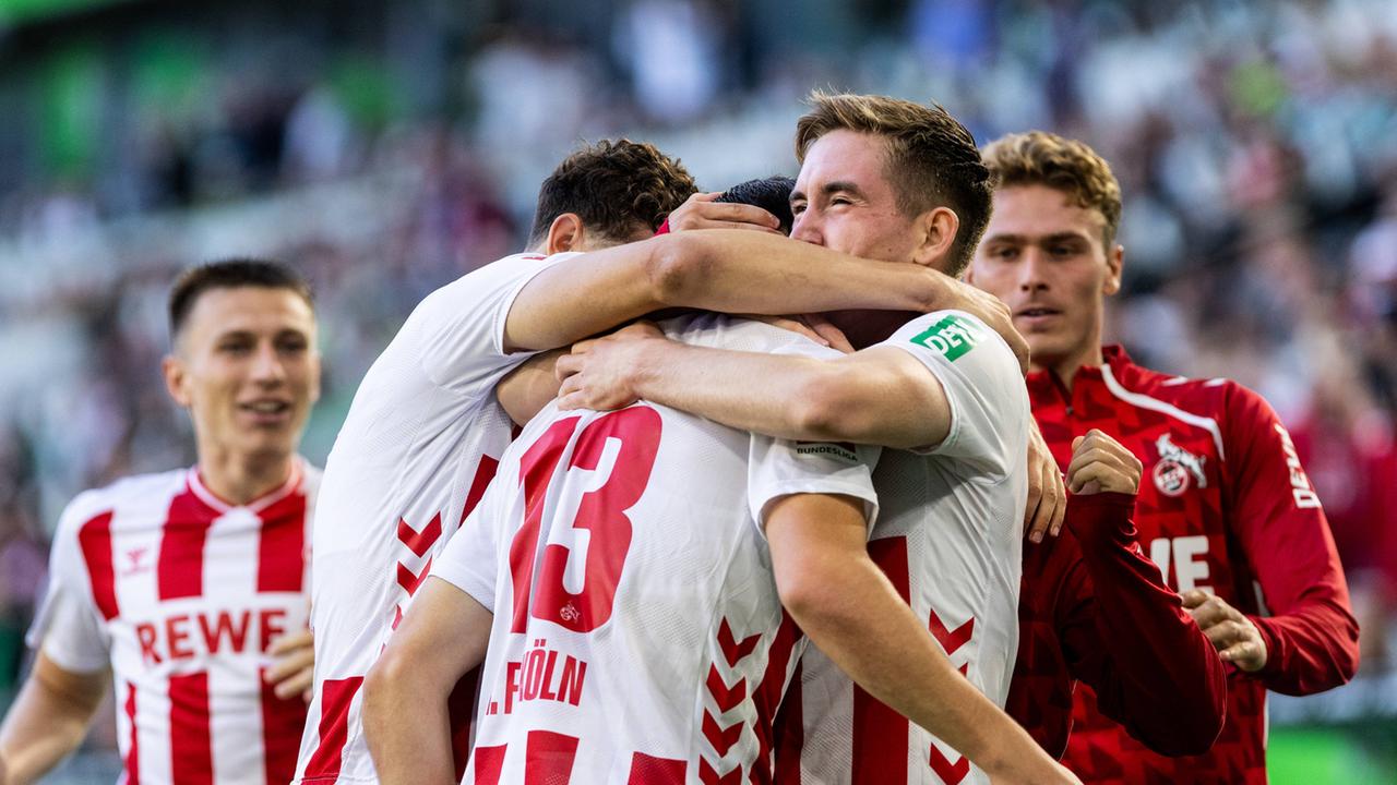 Drei Tore in der Nachspielzeit - Köln rettet Punkt in Wolfsburg