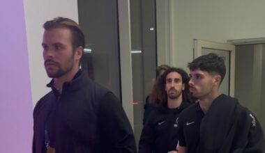 FC Bayern: Hand-Profi Marc Cucurella mit Begleitschutz aus der Arena! | Sport