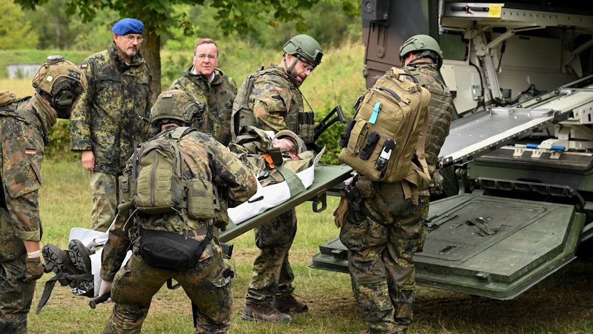 Bundeswehrarzt rechnet im Kriegsfall mit Tausend Verwundeten pro Tag