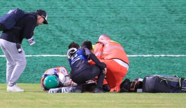 Skispringen: Schwerer Sturz – Schmerzensschreie hallen durch die Arena