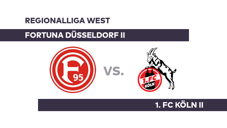 Fortuna Düsseldorf II - 1. FC Köln II: Reißt Düsseldorf das Ruder herum? - Regionalliga West
