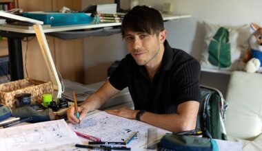 Manga aus Chemnitz: Warum David Füleki die japanischen Comics so liebt