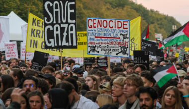 Gaza-Demonstration in Berlin: Polizei spricht von mindestens 58.000 Teilnehmern