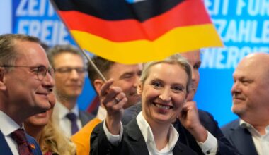 Umfrage: Sprung auf Rekordwert – AfD landet erstmals vor der Union