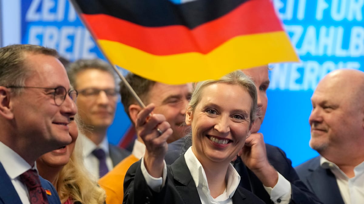 Umfrage: Sprung auf Rekordwert – AfD landet erstmals vor der Union