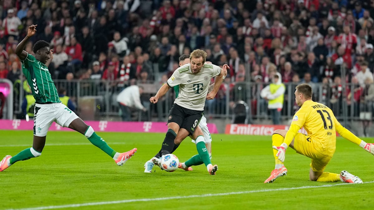 FC Bayern - Werder Bremen im Liveticker: Tah trifft mit der Hacke zur Führung