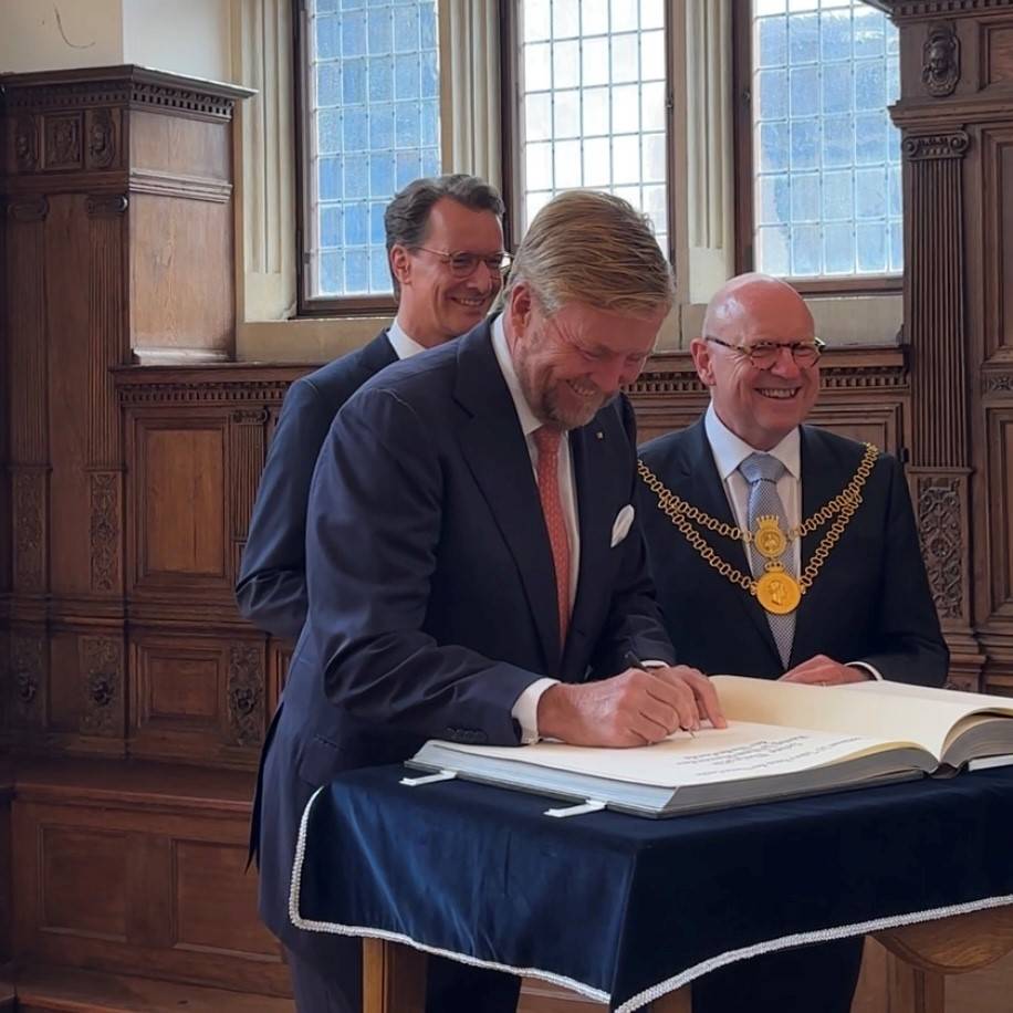 Niederländischer König in Münster - Antenne Münster