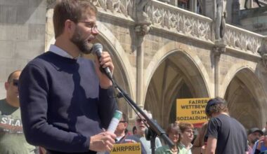 Taxiproteste in München gegen Billigfahrtanbieter und für Mindestpreise - Unternehmens-, Wirtschaft- und Branchen-Nachrichten (sonst.), Taxithemen (allg.), Plattformbetreiber | News | taxi heute - das unabhängige und bundesweite Taxi-Magazin