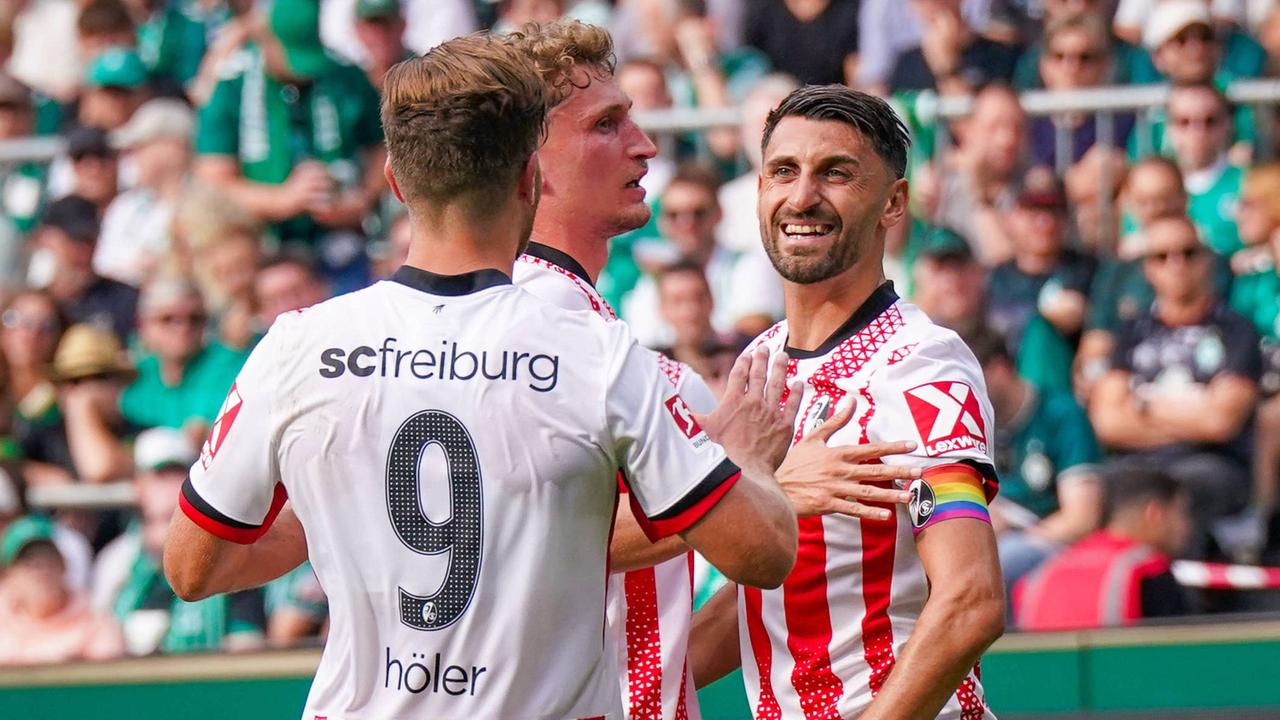 Bundesliga: Freiburg arbeitet sich zum Sieg in Bremen