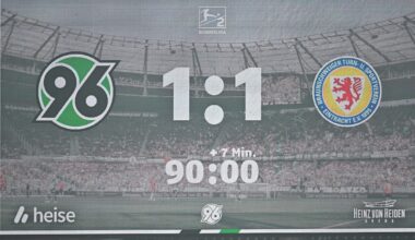 Braunschweig empfängt Hannover am 26. Oktober zum Derby