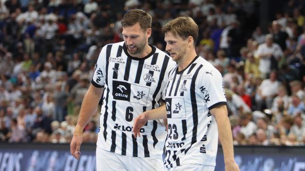 Zwei Familienväter in den Reihen des THW Kiel: Harald Reinkind (links) und Rune Dahmke.