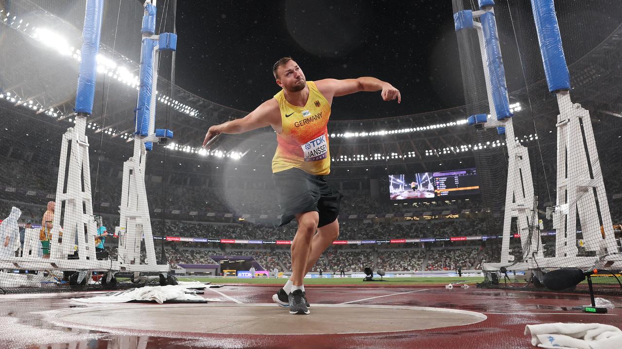 Leichtathletik-WM: Deutsches Diskus-Drama im Regen von Tokio
