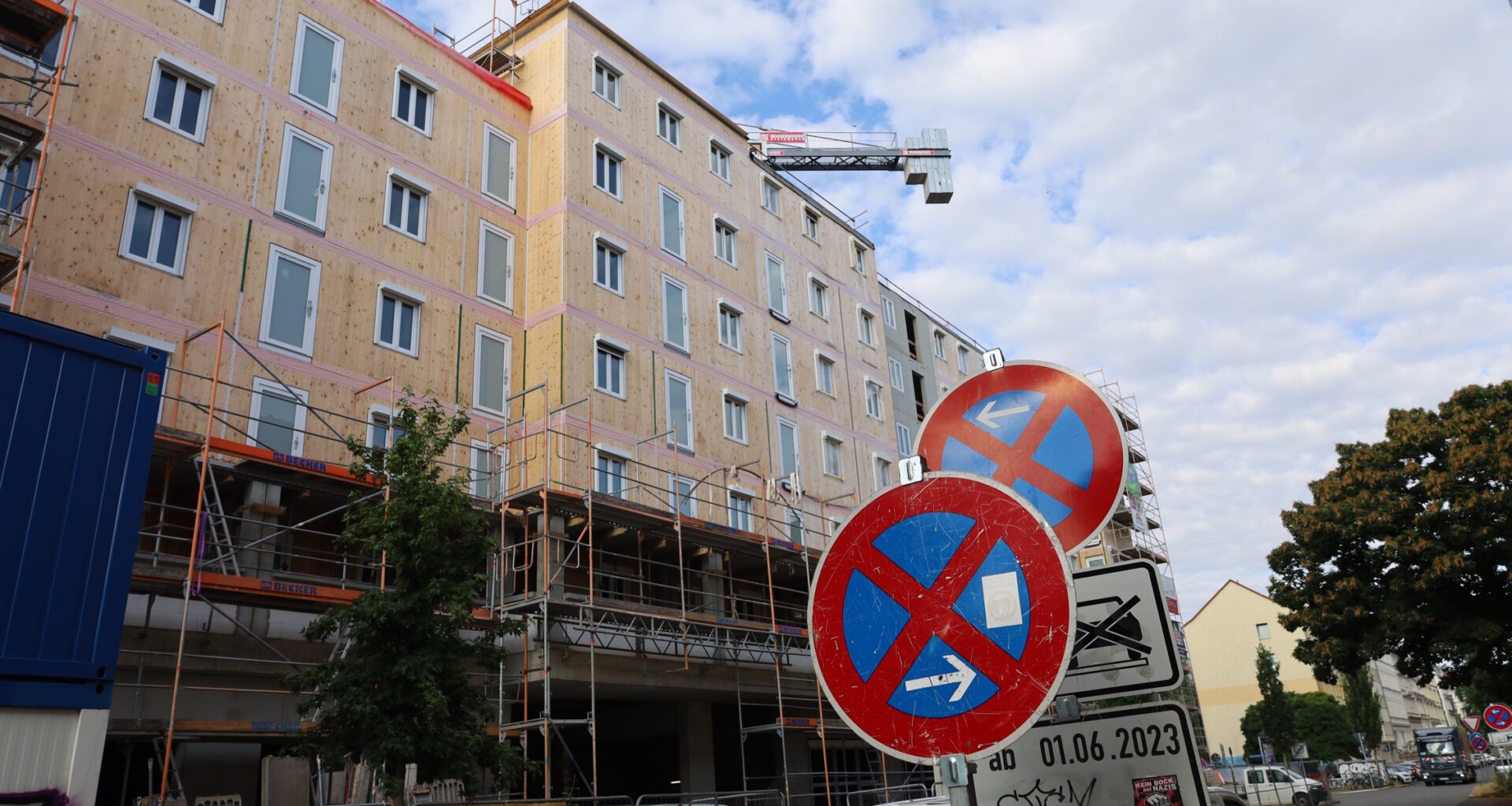 In Leipzig soll's wieder Impulse für die Bauwende im Holzbau geben · Leipziger Zeitung