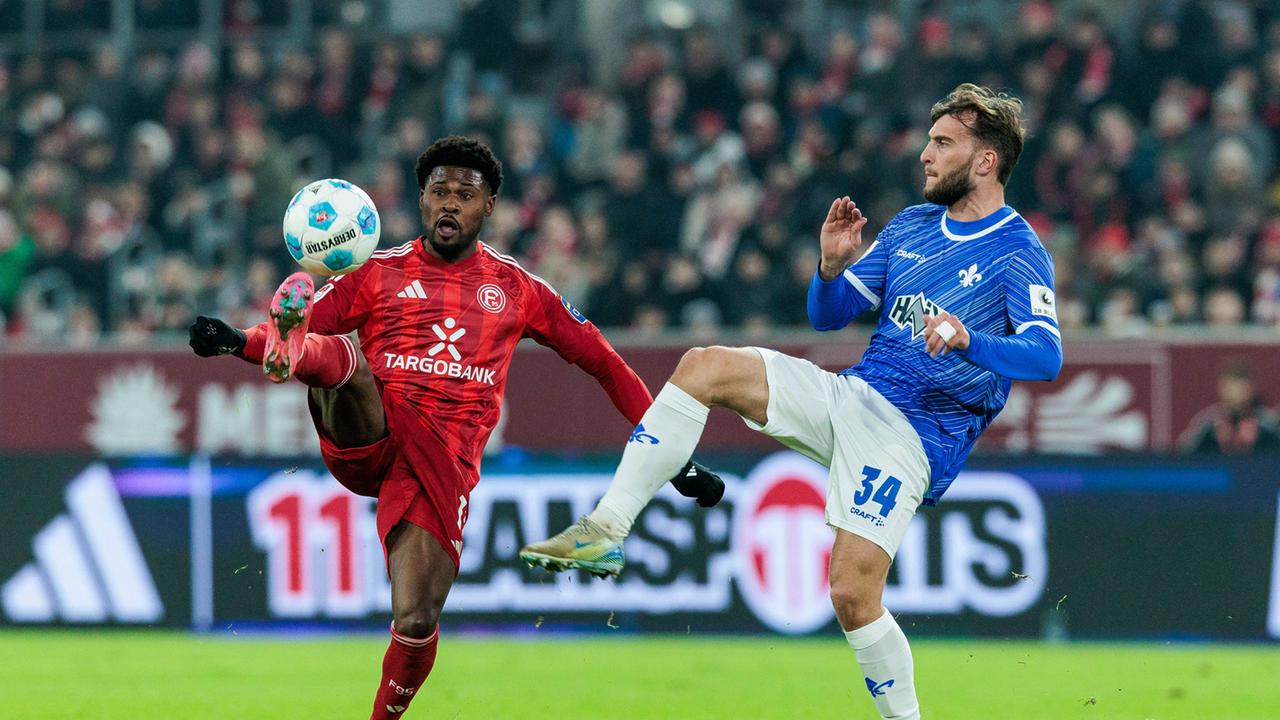 Hessen: Darmstadt 98 in Düsseldorf: Lilien können weiter Höhenluft schnuppern