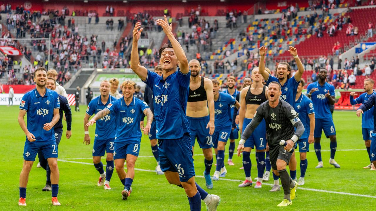 Heimspiel gegen Dresden: "Wir genießen es" - Darmstadt 98 sieht Tabellenführung als Ansporn