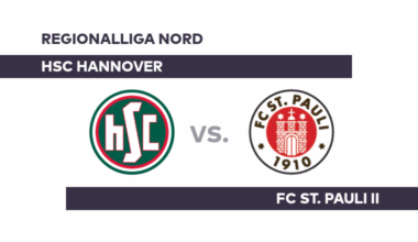 HSC Hannover - FC St. Pauli II: Schwerer Prüfstein für St. Pauli II - Regionalliga Nord