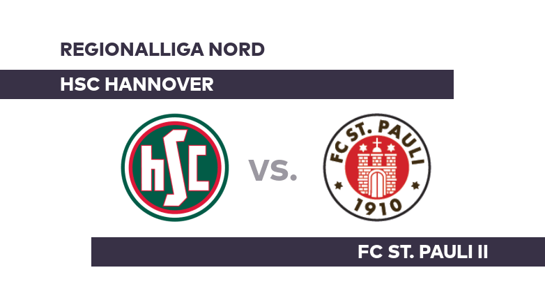 HSC Hannover - FC St. Pauli II: Schwerer Prüfstein für St. Pauli II - Regionalliga Nord