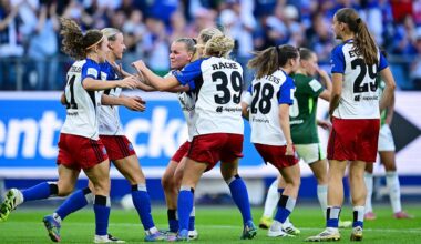 Frauen-Bundesliga: Irre Bundesliga-Rückkehr: HSV-Frauen holen späten Punkt gegen Wolfsburg