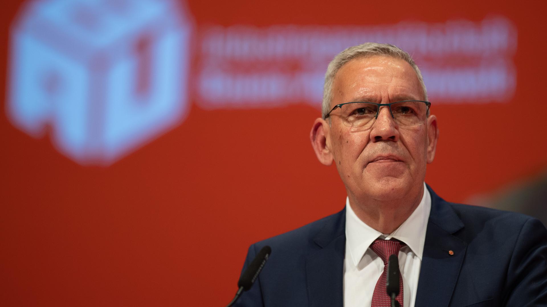 Ein Bild von Robert Feiger, Bundesvorsitzender IG BAU