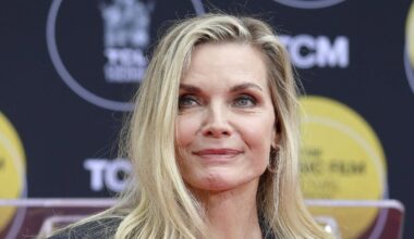 Neue Prioritäten im Leben: Michelle Pfeiffer ist zum ersten Mal Großmutter geworden