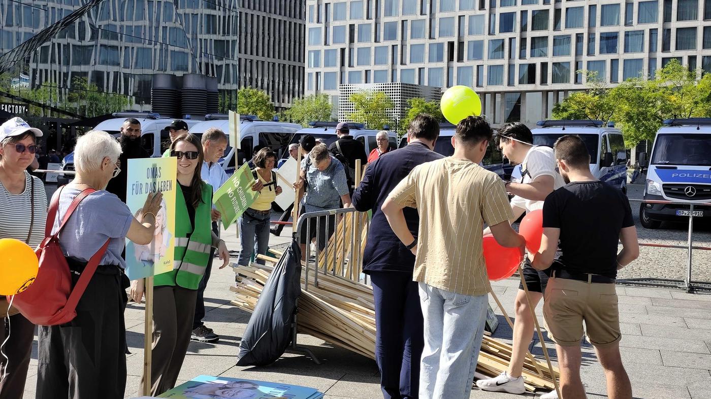 Tausende zu „Marsch für das Leben“ in Berlin angemeldet
