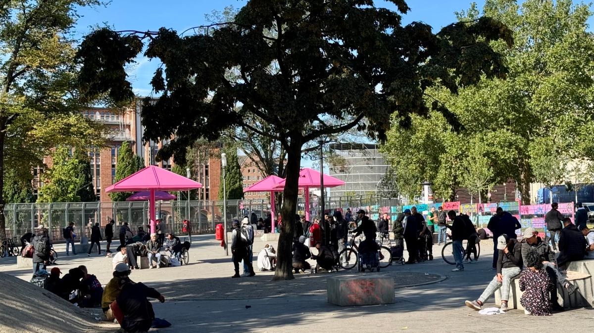 Neue Hilfseinrichtung an Hamburgs Elends-Hotspot Hauptbahnhof