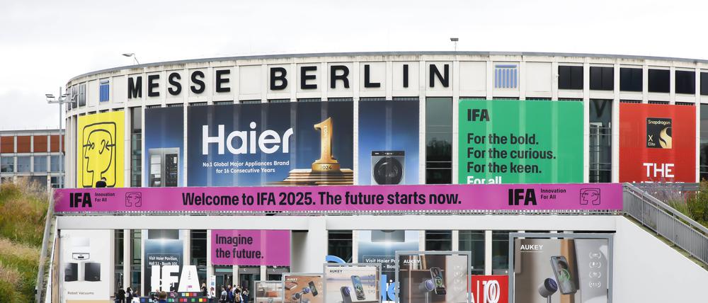 Die Messe Berlin, hier während der Internationalen Funkausstellung im September 2025.