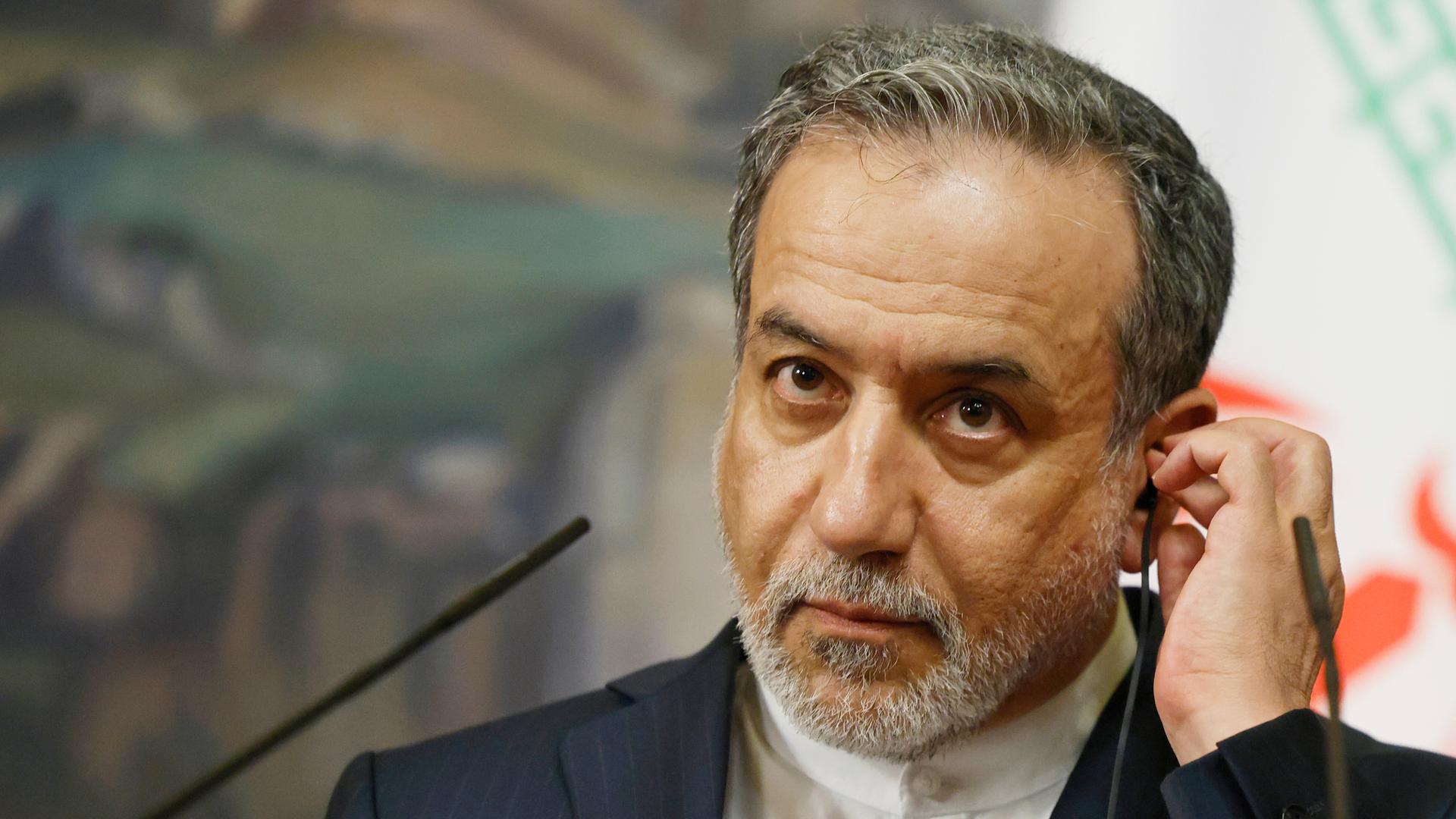 Irans Außenminister Abbas Araghchi 