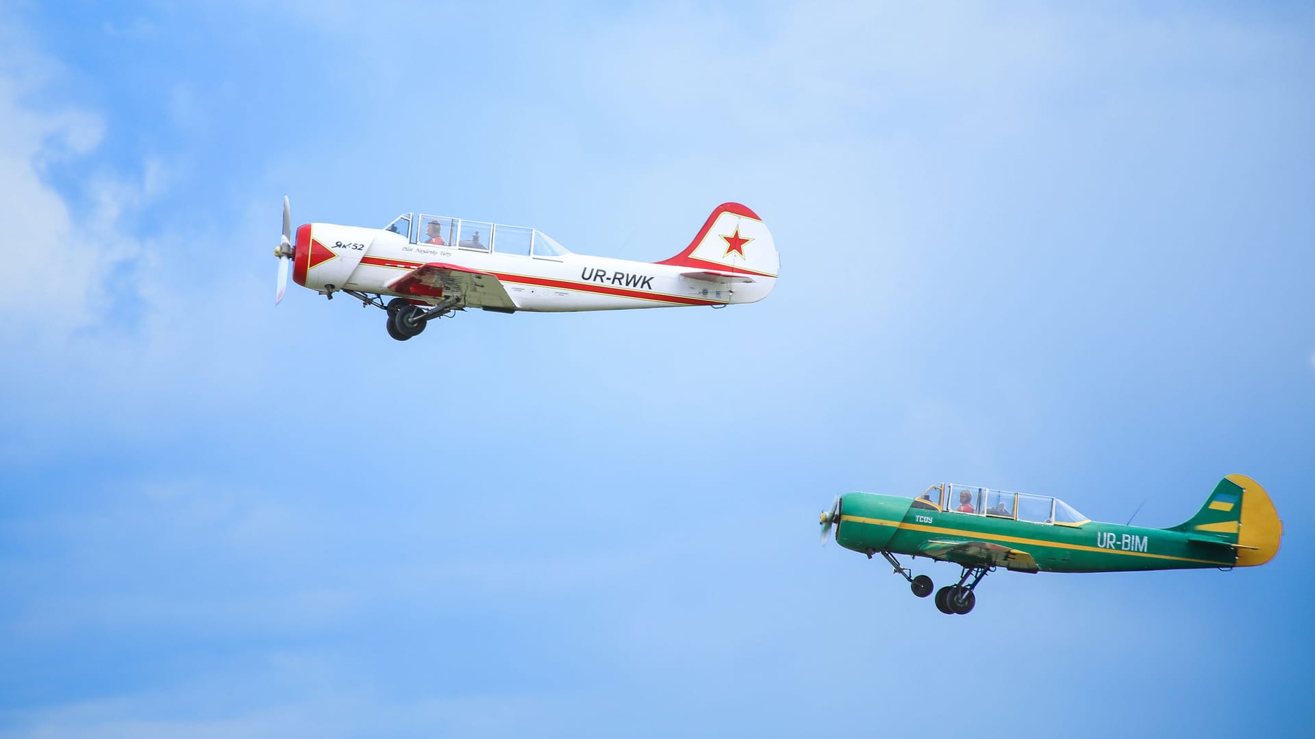 Jak-52 in der Ukraine: Das Militär setzt die Flieger zur Drohnenabwehr ein. (Archivfoto)