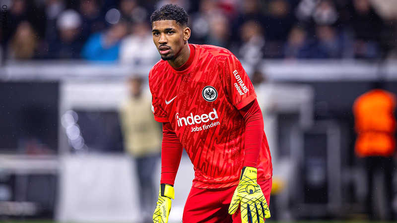 BILD: Santos gegen Union zurück im SGE-Tor