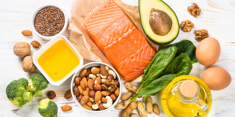 Foto von Lebensmitteln, die sich für eine Keto-Diät eignen