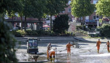 In Moers wird der Königssee ab heute wieder gereinigt