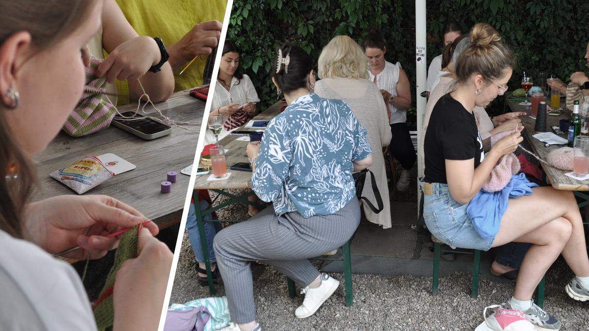 Von wegen „Oma-Hobby“: Aachener Stricktreff macht das Stricken cool