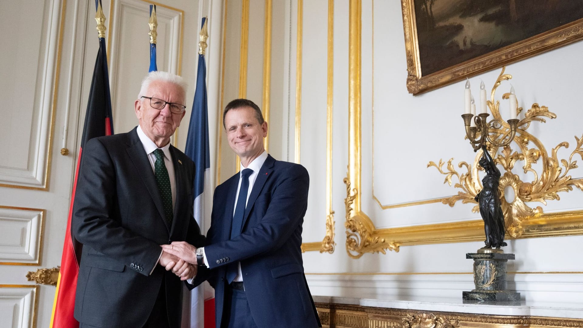 Beginn Delegationsreise von Ministerpräsident Kretschmann