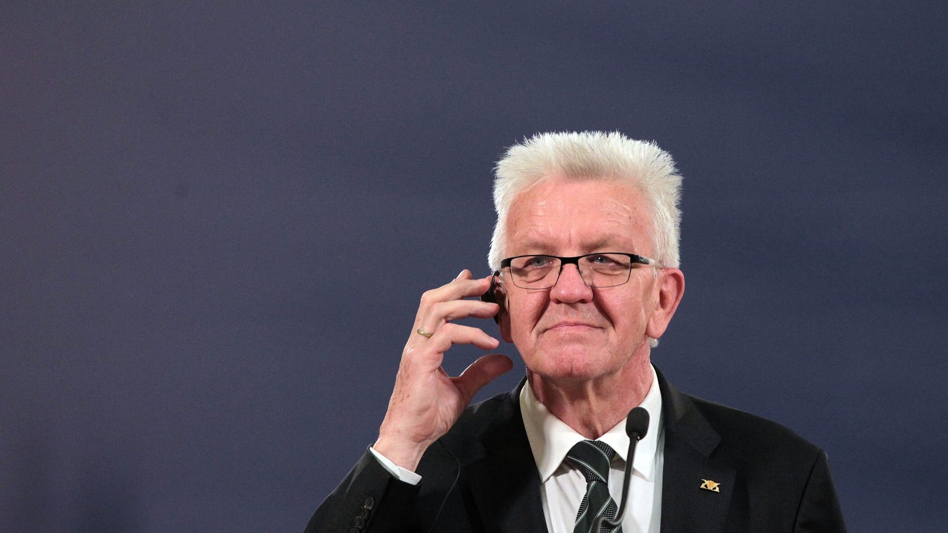Winfried Kretschmann in Serbien