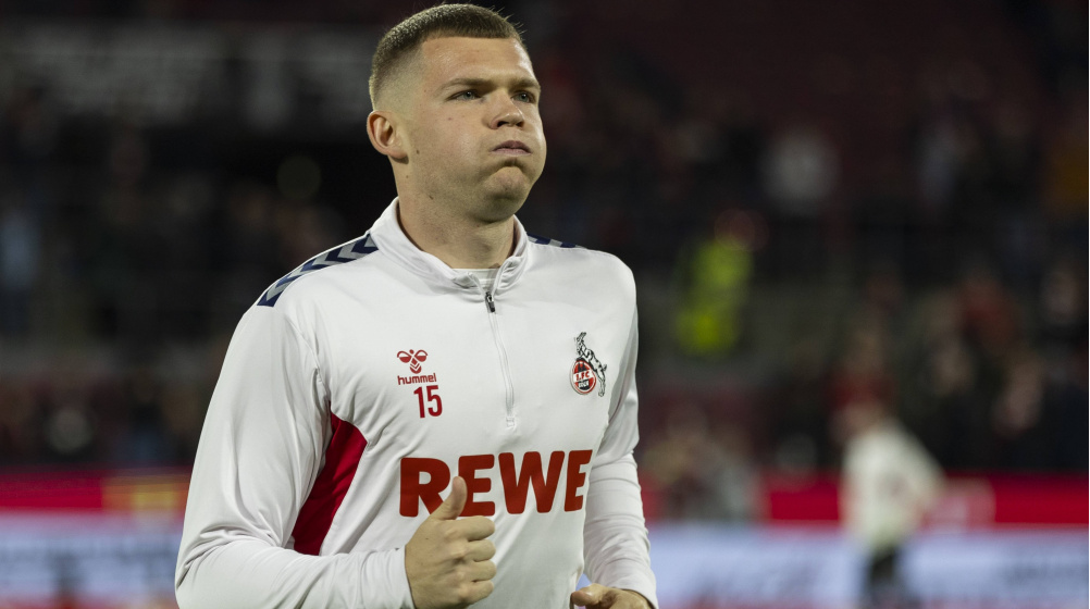 1. FC Köln: Dritter Kreuzbandriss bei Luca Kilian in eineinhalb Jahren