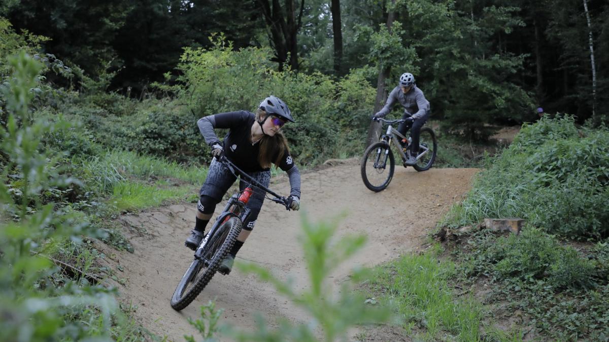 Mountainbiken in den Westlichen Wäldern rund um Augsburg