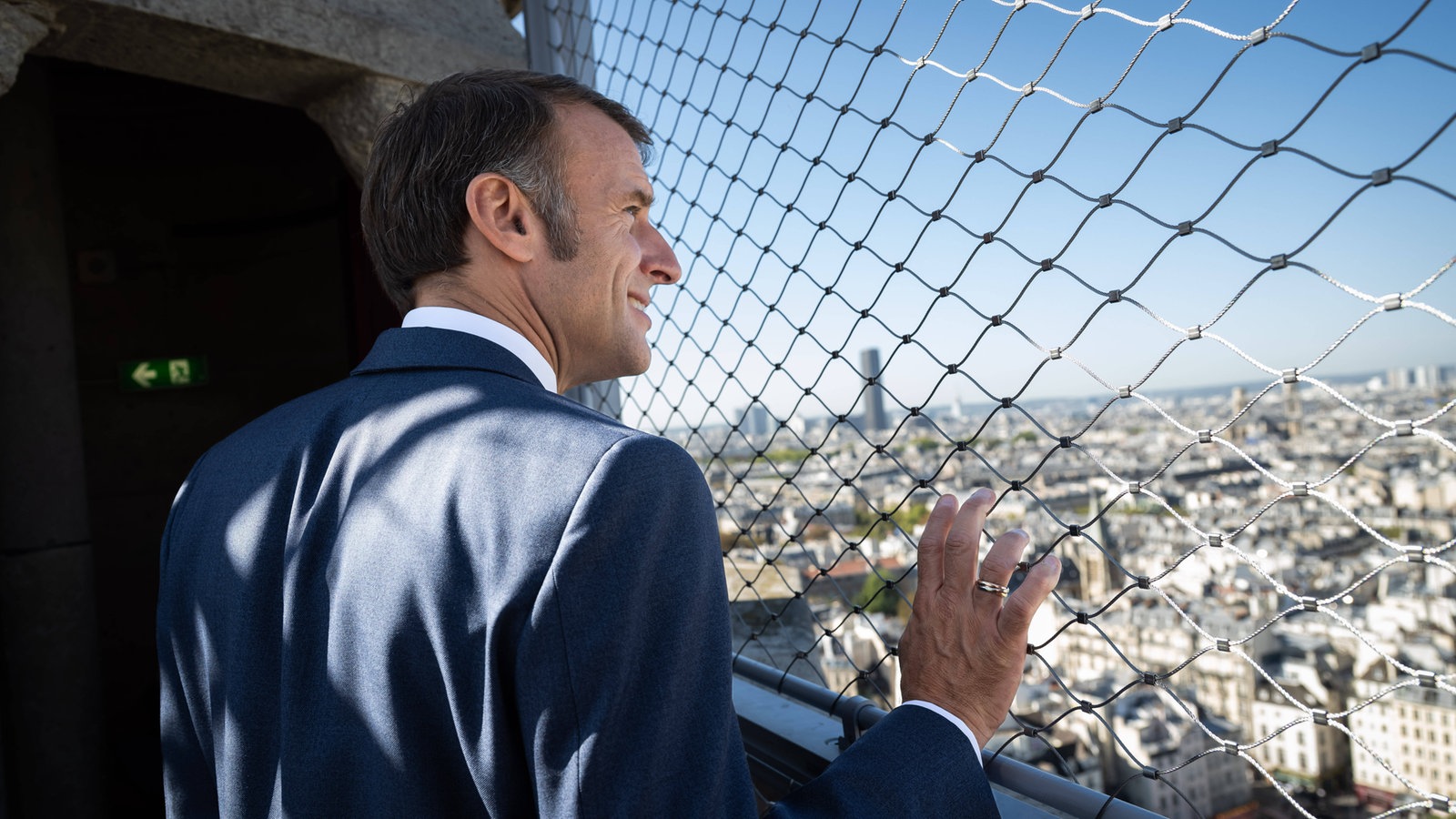Macron besichtigt Türme von Norte Dame - Kulturnachrichten - Kultur