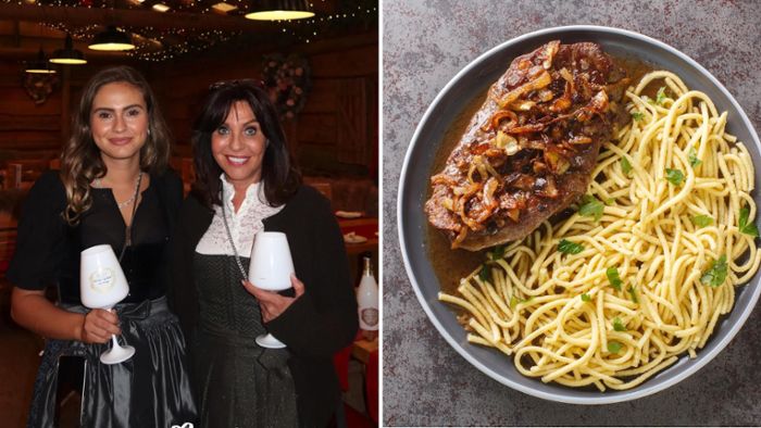 Cannstatter Volksfest: Rostbraten auch mal günstig: Sonja Merz überrascht mit 9,90 Euro