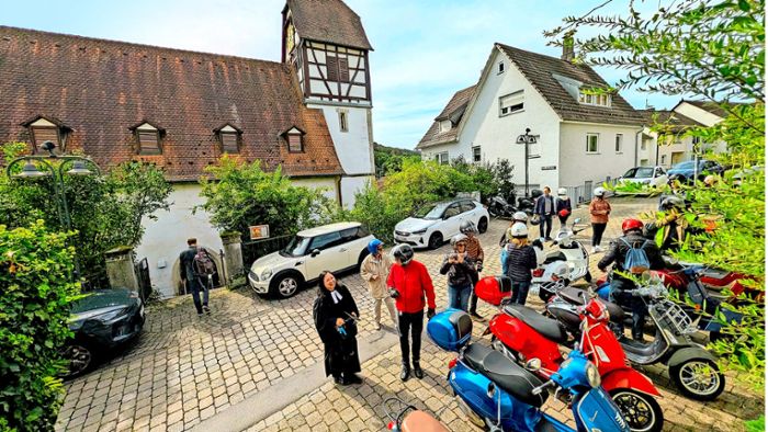 Vespa-Gottesdienst: Mit der Vespa  Kirche gemeinsam erleben