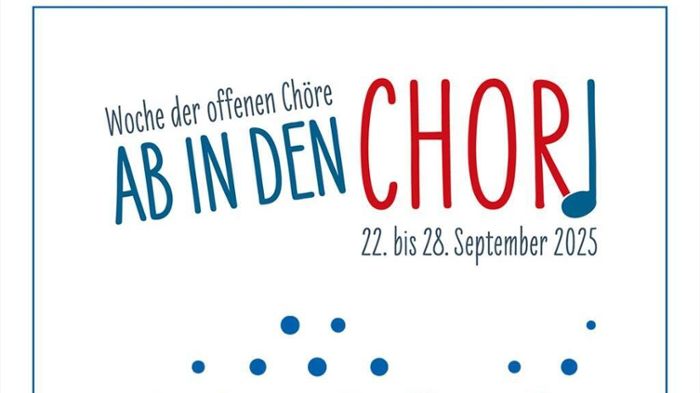 Ditzingen: Chor Infoabend mit Filmvorführung