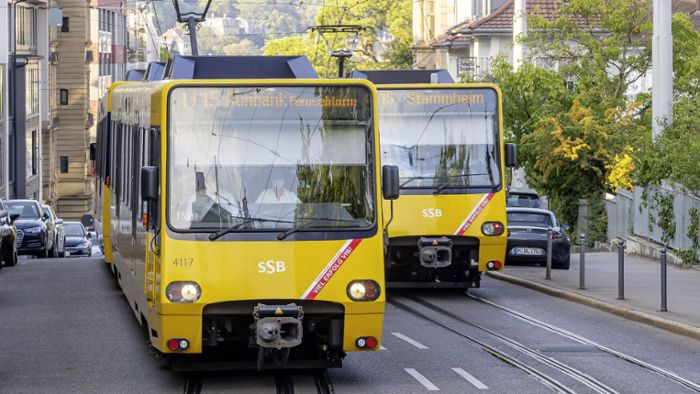 Bahnverkehr in Stuttgart: Stadtbahnlinie U15 zwischen Fernsehturm und Olgaeck zeitweise unterbrochen