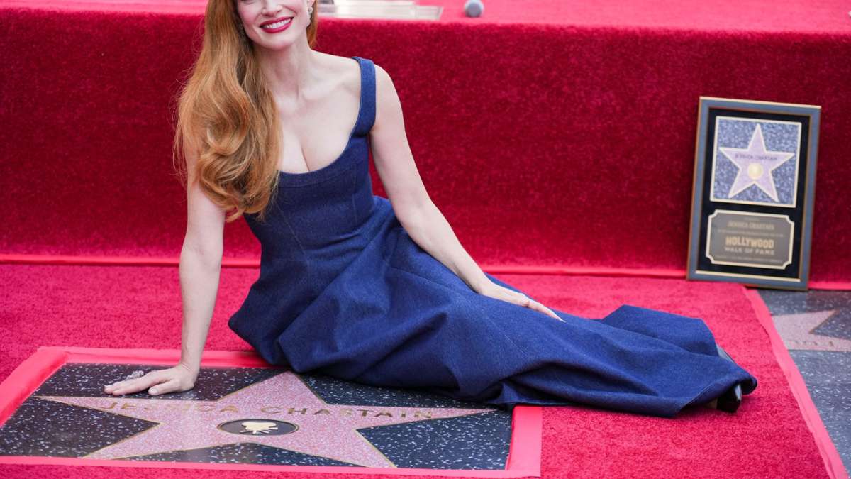 Auszeichnung: Hollywood-Stern für Jessica Chastain - Al Pacino feiert mit - Unterhaltung