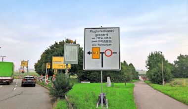 Verkehr in Stuttgart: Umwege für Autofahrer - Flughafentunnel nachts gesperrt