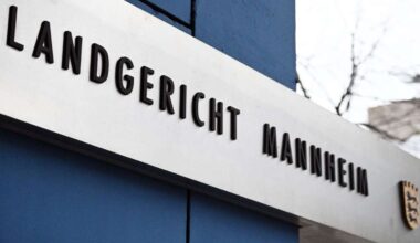 Mitbewohnerin im Streit erschlagen: Totschlag in Mannheim: 38-Jährige zu mehr als elf Jahren Haft verurteilt