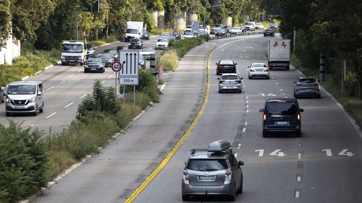 Straßenbau in Stuttgart: Die B14 wird zur Baustelle – über mehrere Jahre - Stuttgart