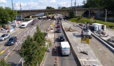 Straßenbau in Stuttgart: Umbau des Leuzeknotens auf der Zielgeraden